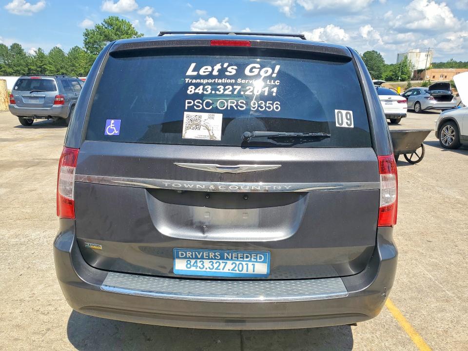2016 Chrysler Voyager VIN 2C4RC1BG6GR301337 COPART salvage auction — SIDE, Sc - Cert Of Title-Salvage, sold $225 on 2026-07-17 (photo 6)