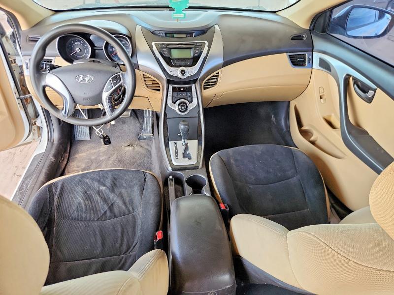 2012 Hyundai Elantra VIN 5NPDH4AE1CH150959 COPART salvage auction — VANDALISM, AZ - CERT OF TITLE - SALVAGE, sold $1,100 on 2026-07-02 (photo 8)