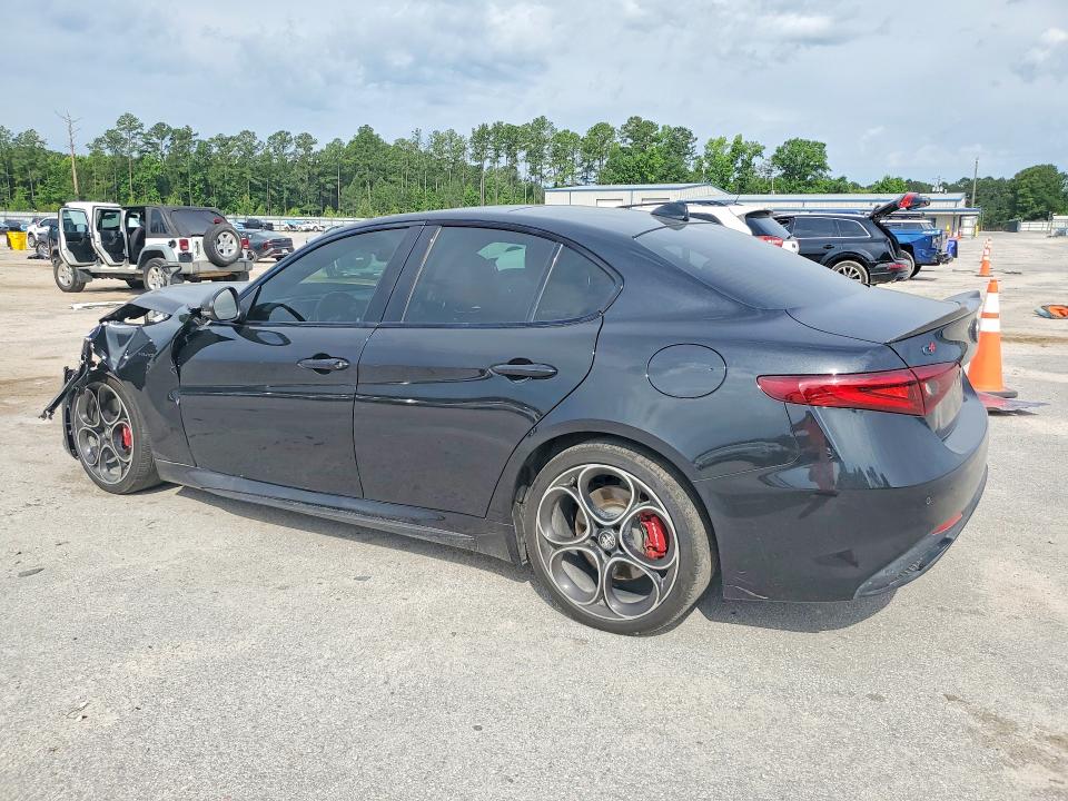 2021 Alfa romeo Giulia VIN ZARFANBN8M7644894 COPART salvage auction — FRONT END, Sc - Cert Of Title-Salvage, sold $9,500 on 2026-07-20 (photo 2)