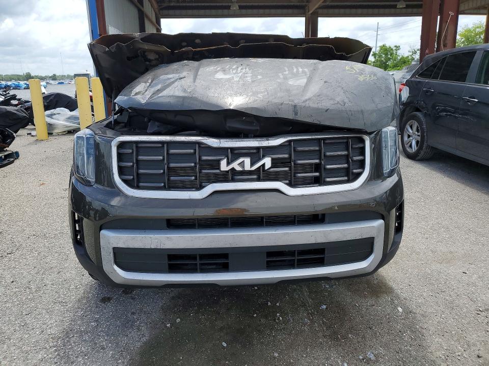 2025 Kia Telluride VIN 5XYP64GCXSG711335 COPART salvage auction — BURN, FL - CERTIFICATE OF DESTRUCTION, sold $30 on 2026-07-24 (photo 5)
