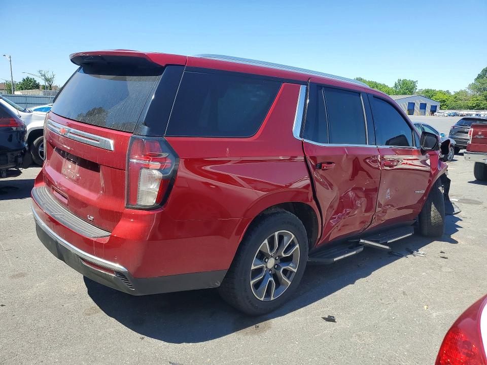 2021 Chevrolet Tahoe VIN 1GNSKNKD1MR184082 COPART salvage auction — FRONT END, NJ - CERT OF TITLE-SALVAGE, sold $14,100 on 2026-07-30 (photo 3)