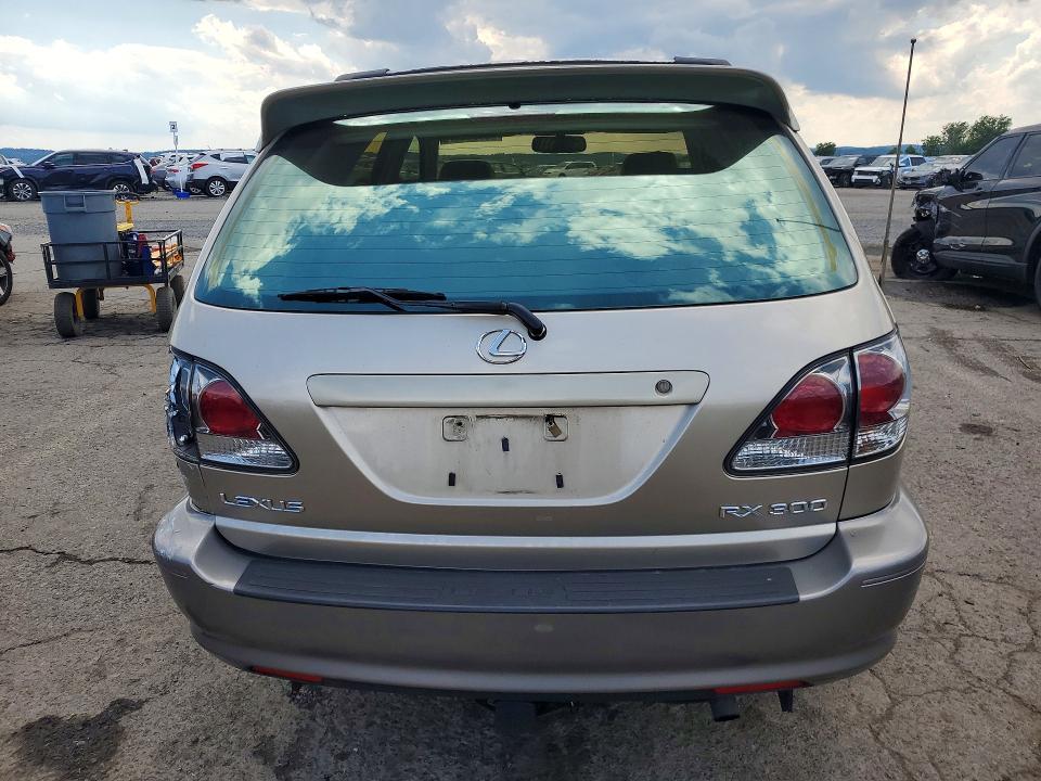 2001 Lexus Rx 300 VIN JTJHF10U410219097 COPART salvage auction — REAR END, PA - CERT OF SALV-R=RECONSTRUCTED, sold $400 on 2026-07-28 (photo 6)