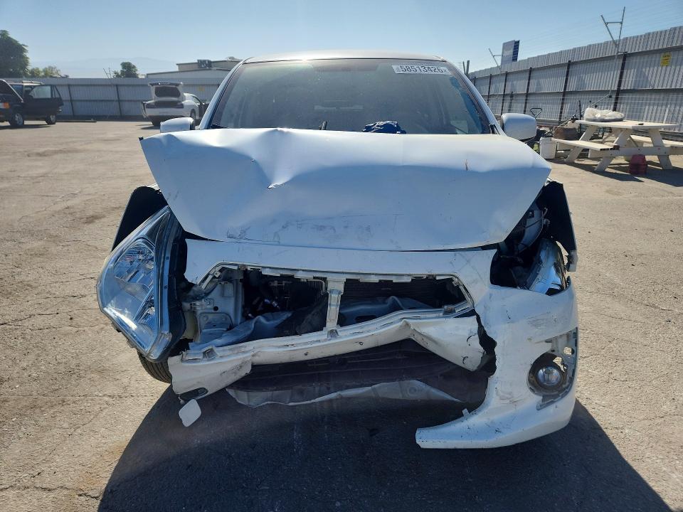 2019 Mitsubishi VIN ML32F3FJ0KHF13851 COPART salvage auction — FRONT END, Ca - Salvage Certificate, sold $1,050 on 2026-07-10 (photo 5)