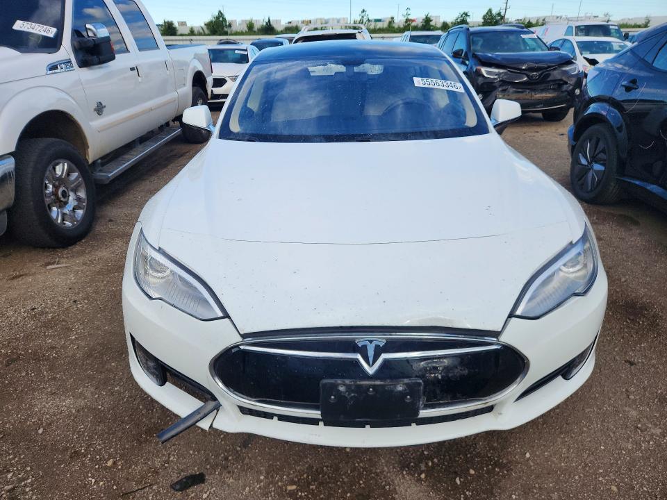 2014 Tesla Model s VIN 5YJSA1H15EFP45747 COPART salvage auction — FRONT END, Il - Salvage Certificate, sold $4,100 on 2026-07-21 (photo 5)