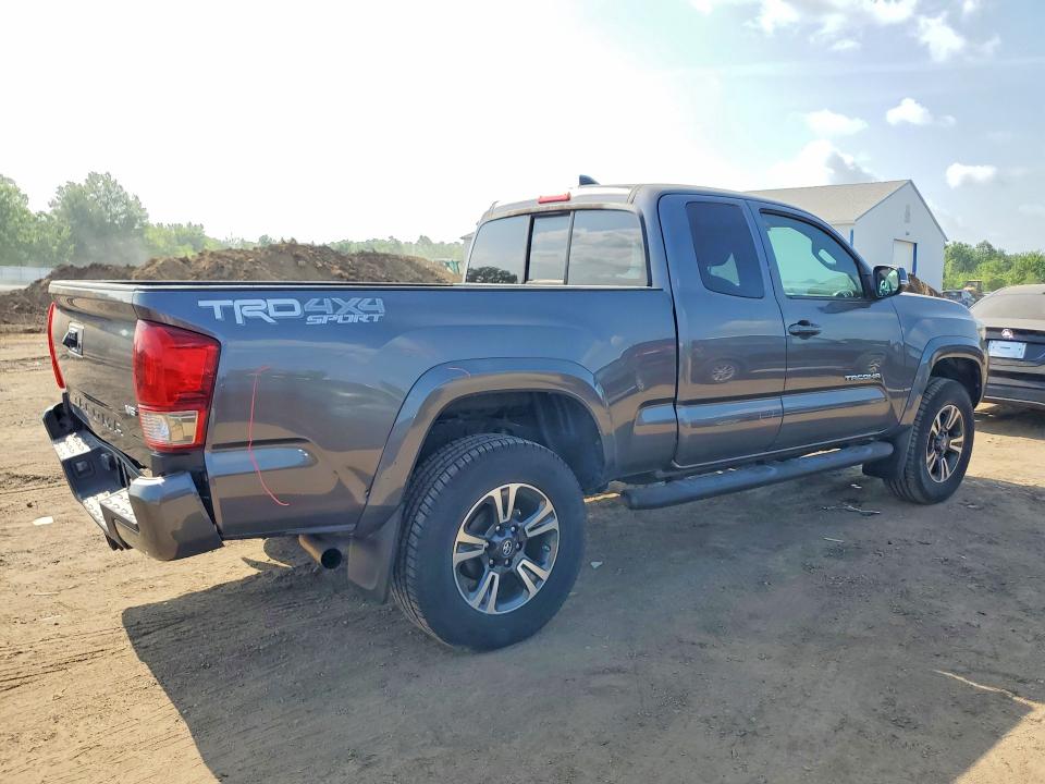 2017 Toyota Tacoma VIN 5TFSZ5AN4HX116262 COPART salvage auction — REAR END, OH - CERT OF TITLE-SALVAGE, sold $13,800 on 2026-07-09 (photo 3)