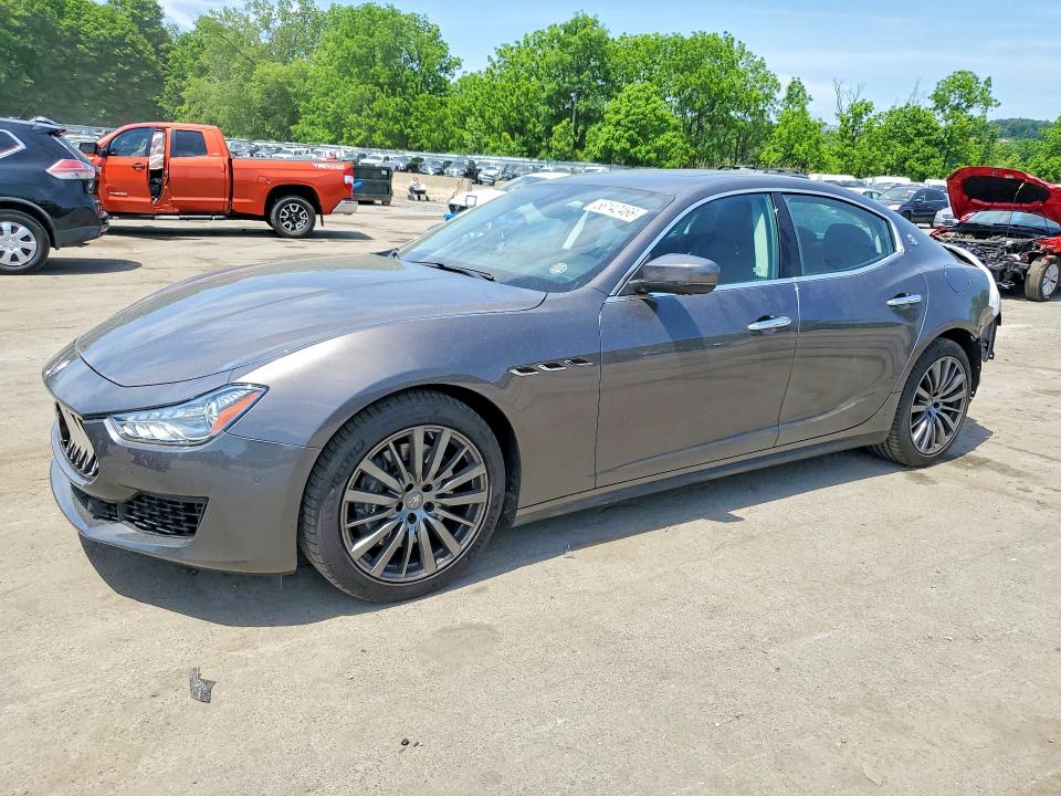 2020 Maserati Ghibli VIN ZAM57YTA6L1355396 COPART salvage auction — REAR END, Ct - Cert Of Title-Salvage, sold $2,300 on 2026-07-23 (photo 1)
