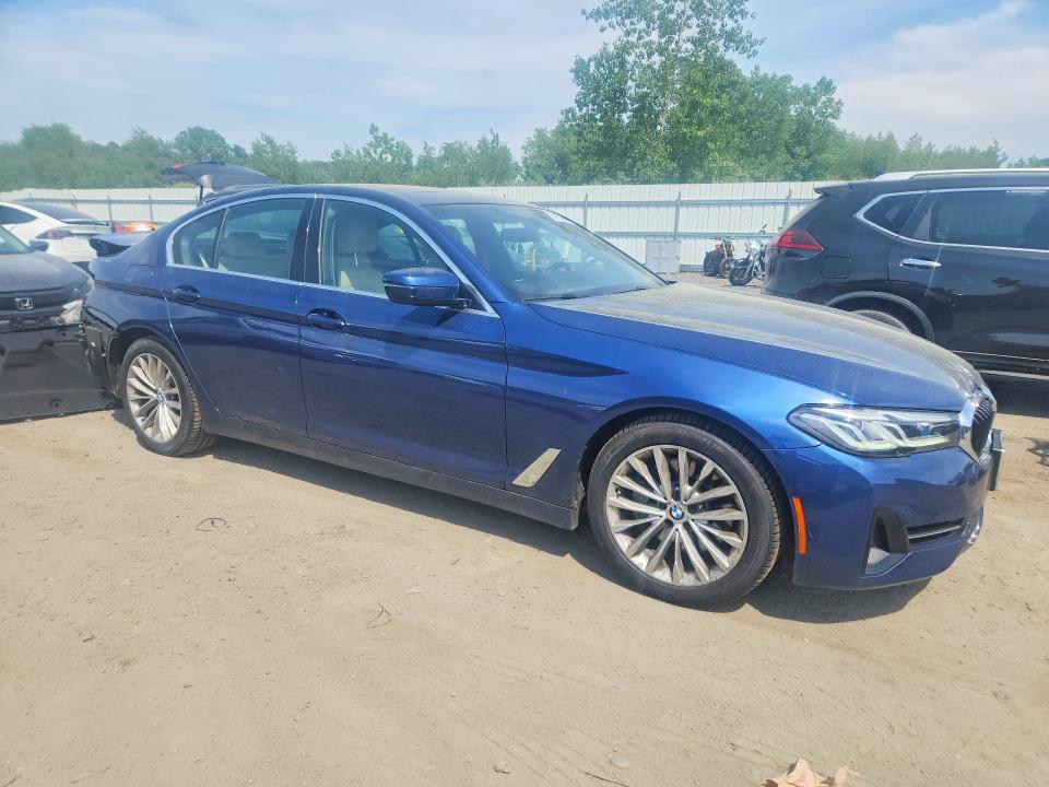 2023 BMW 5er VIN WBA13BJ05PWY02599 COPART salvage auction — REAR END, Ma - Cert Of Title-Salvage, sold $14,800 on 2026-07-29 (photo 4)