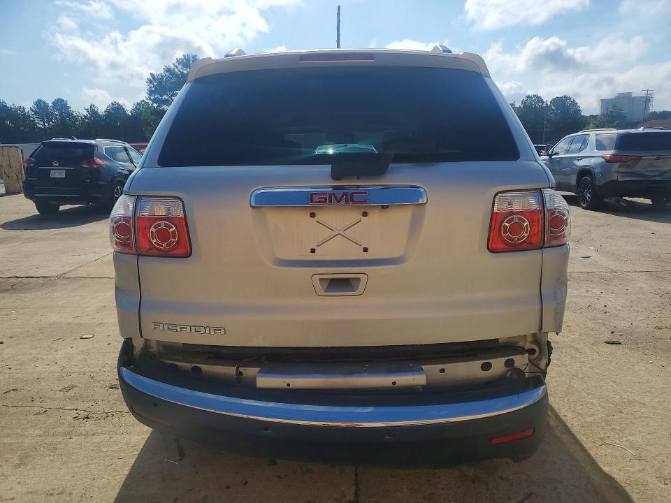 2011 Gmc Acadia VIN 1GKKRSED6BJ339210 COPART salvage auction — REAR END, Sc - Cert Of Title-Salvage, sold $1,000 on 2026-07-03 (photo 6)