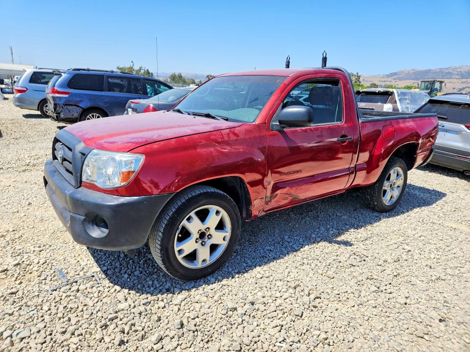 2005 Toyota Tacoma VIN 5TENX22N25Z115034 COPART salvage auction — SIDE, Ca - Salvage Certificate, sold $3,150 on 2026-07-28 (photo 1)