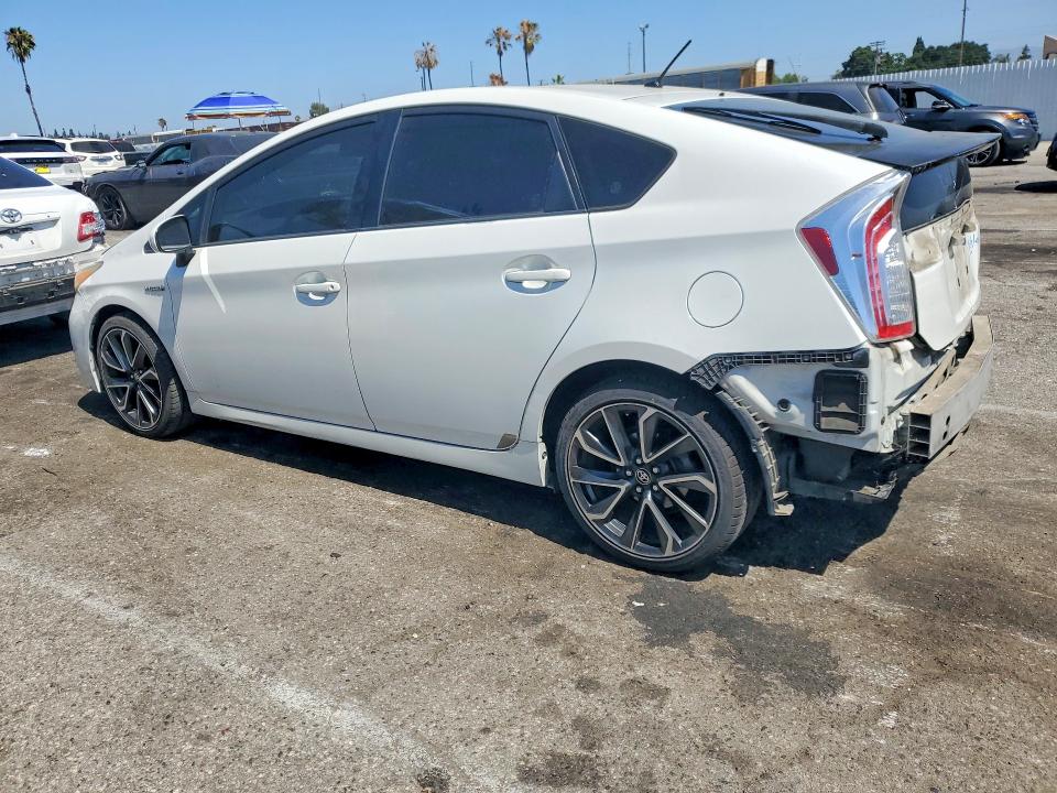 2012 Toyota VIN JTDKN3DU4C5398040 COPART salvage auction — REAR END, Ca - Salvage Certificate, sold $3,250 on 2026-07-24 (photo 2)