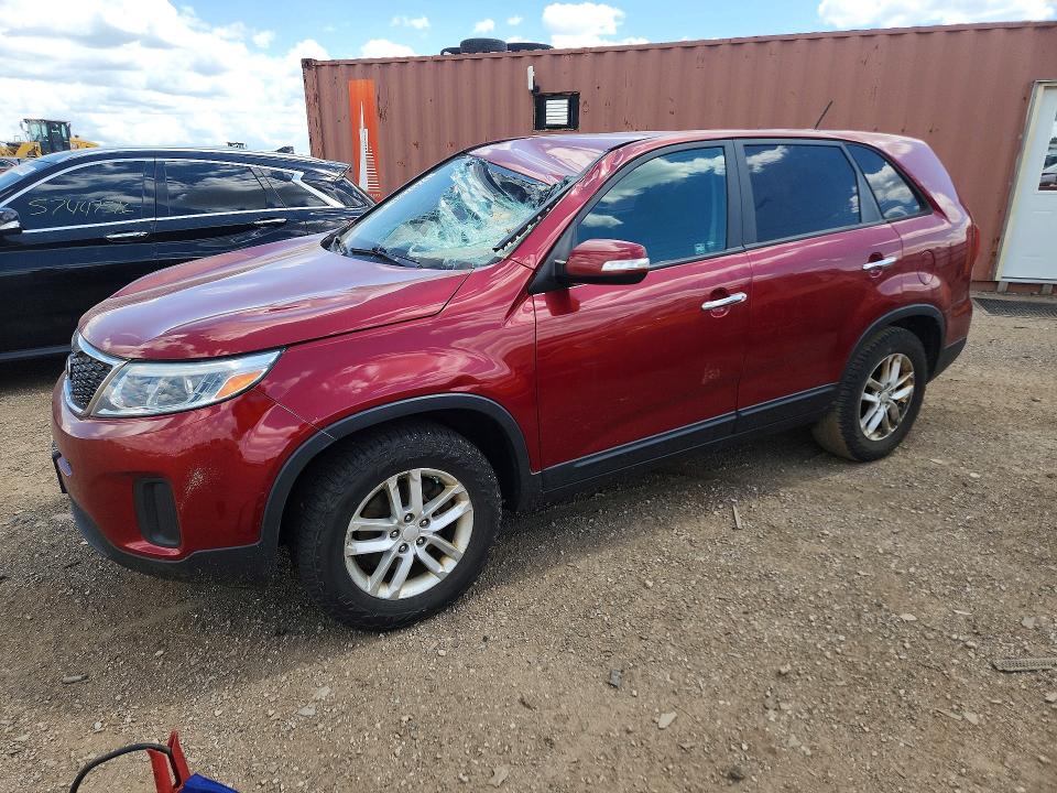 2015 Kia VIN 5XYKT3A64FG578450 COPART salvage auction — ROOF, Il - Salvage Certificate, sold $250 on 2026-07-21 (photo 1)