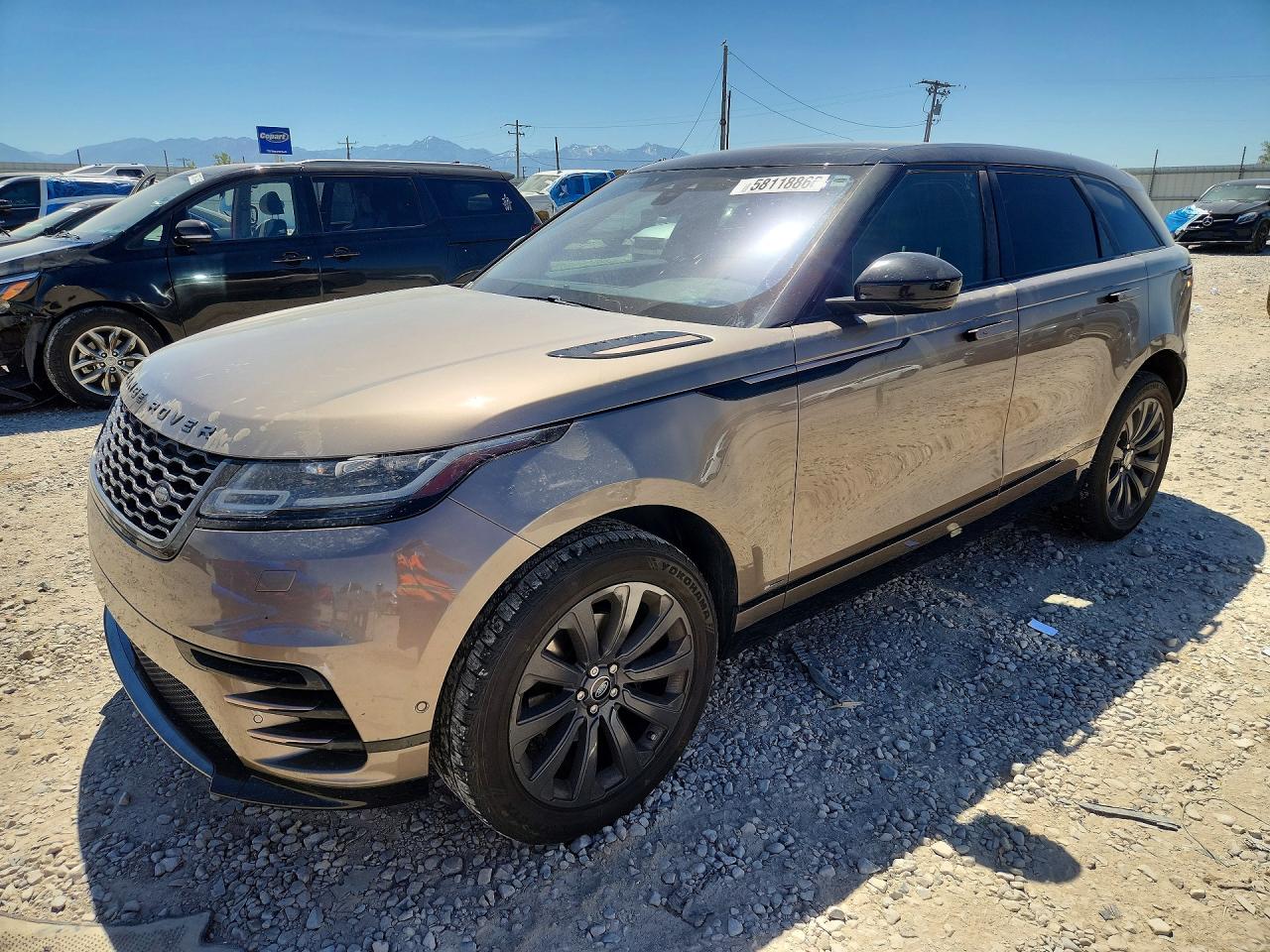 2018 Land Rover Range Rover Velar VIN SALYL2RX5JA777784 COPART salvage auction — Mechanical, UT - CERTIFICATE OF TITLE, sold $7,900 on 2026-06-30 (photo 1)