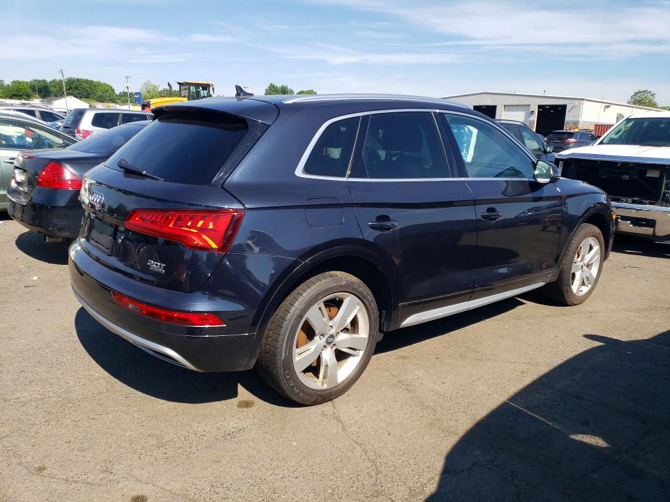 2018 Audi Q5 VIN WA1BNAFY7J2021067 COPART salvage auction — FRONT END, CT - CERTIFICATE OF TITLE, sold $9,500 on 2026-07-07 (photo 3)