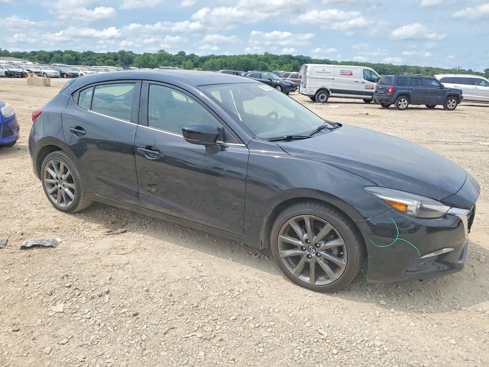 2018 Mazda 3 VIN 3MZBN1M33JM190456 COPART salvage auction — FRONT END, MO - CERTIFICATE OF TITLE, sold $7,100 on 2026-07-28 (photo 4)