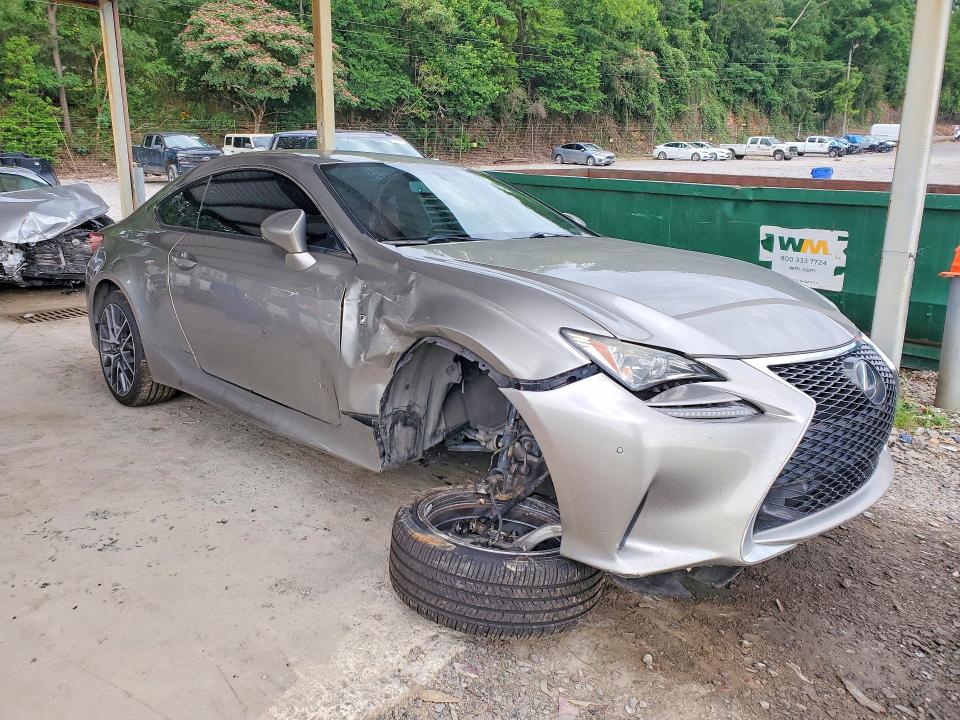 2016 Lexus Rc VIN JTHHA5BC5G5003220 COPART salvage auction — FRONT END, AL - CERTIFICATE OF TITLE, sold $5,100 on 2026-07-16 (photo 4)