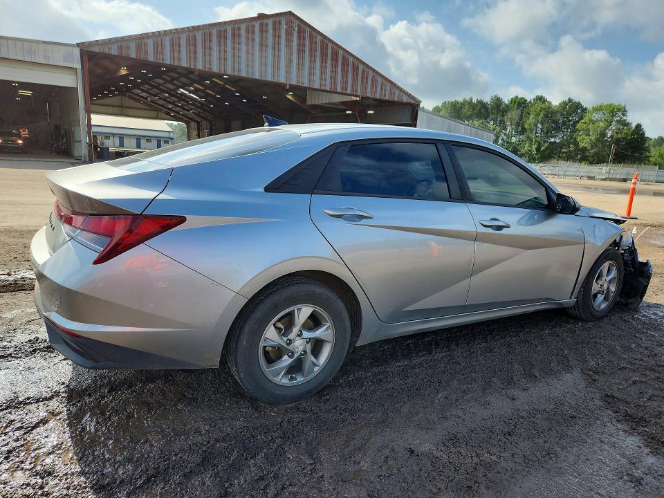 2021 Hyundai Elantra VIN 5NPLL4AG1MH048493 COPART salvage auction — FRONT END, Ms - Cert Of Title-Salvaged, sold $500 on 2026-07-24 (photo 3)
