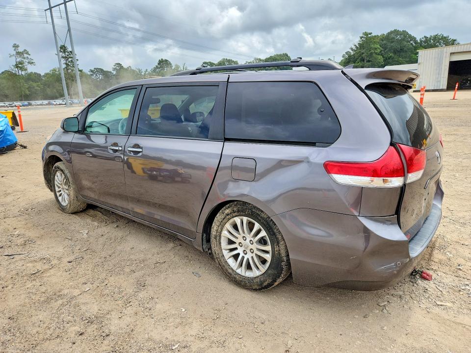 2012 Toyota VIN 5TDYK3DC7CS193865 COPART salvage auction — SIDE, La - Cert Of Title-Salvage, sold $975 on 2026-07-10 (photo 2)