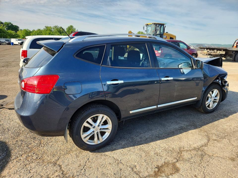 2015 Nissan Rogue VIN JN8AS5MV6FW765273 COPART salvage auction — FRONT END, PA - CERTIFICATE OF SALVAGE, sold $1,150 on 2026-07-17 (photo 3)