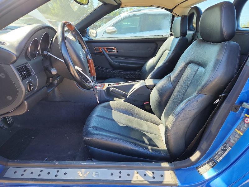 2002 Mercedes-benz Slk-class VIN WDBKK65F22F256075 COPART salvage auction — REAR END, ON - PERMIT SALVAGE, sold $575 on 2026-07-09 (photo 7)