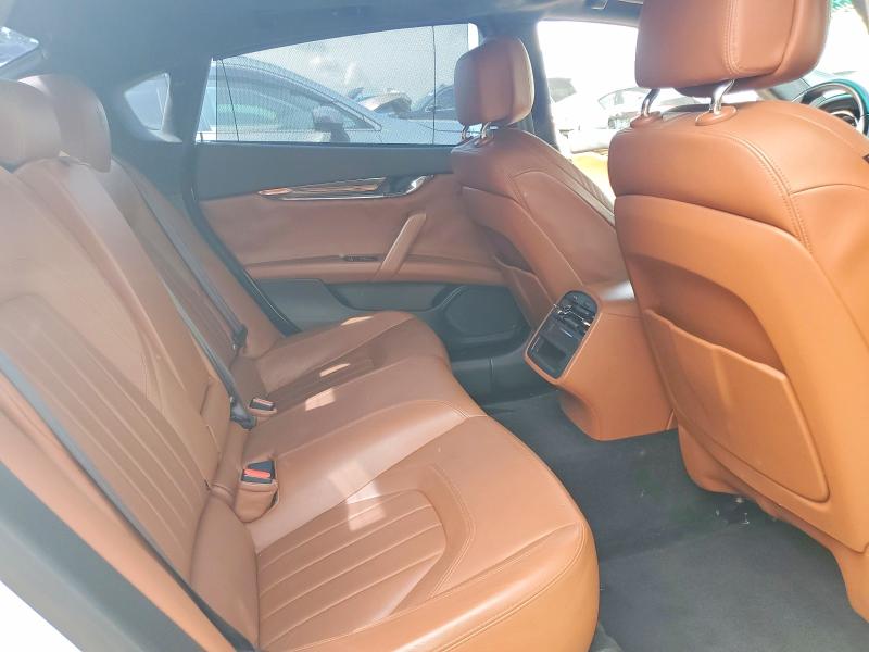 2014 Maserati Quattroporte VIN ZAM56RRA3E1116987 COPART salvage auction — FRONT END, Ga - Cert Of Title-Salvage Court Or, sold $2,800 on 2026-07-24 (photo 9)