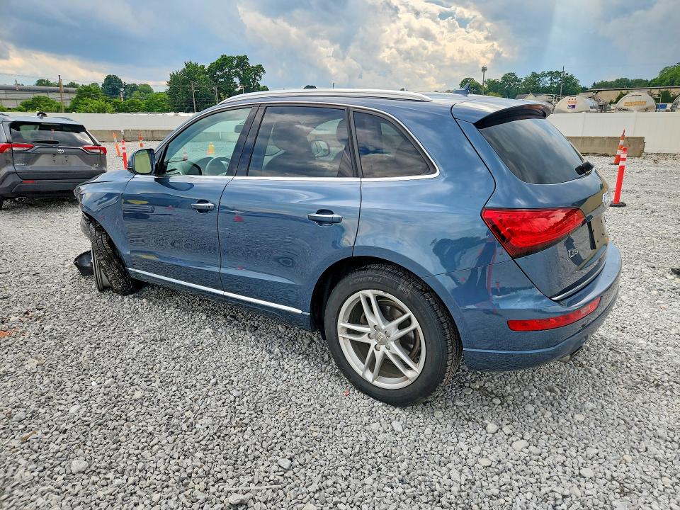 2017 Audi Q5 VIN WA1L2AFP2HA019652 COPART salvage auction — FRONT END, Oh - Cert Of Title-Salvage, sold $90 on 2026-07-24 (photo 2)