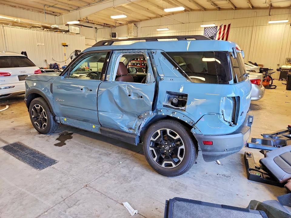 2023 Ford Bronco VIN 3FMCR9C66PRD68938 COPART salvage auction — SIDE, Mn - Cert Of Title-Salvage, sold $7,700 on 2026-07-30 (photo 2)