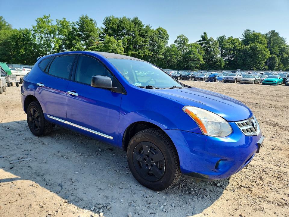 2013 Nissan Rogue VIN JN8AS5MV8DW642183 COPART salvage auction — REAR END, Ma - Cert Of Title-Reconstrctd Coll, sold $500 on 2026-07-20 (photo 4)