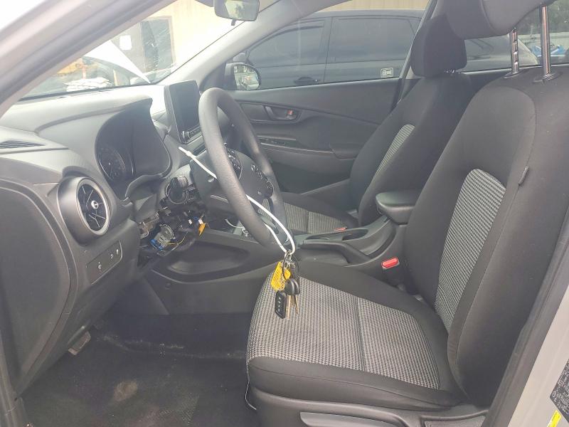 2022 Hyundai Kona VIN KM8K22AB0NU776073 COPART salvage auction — FRONT END, Oh - Certificate Of Title (P), sold $6,200 on 2026-07-29 (photo 7)