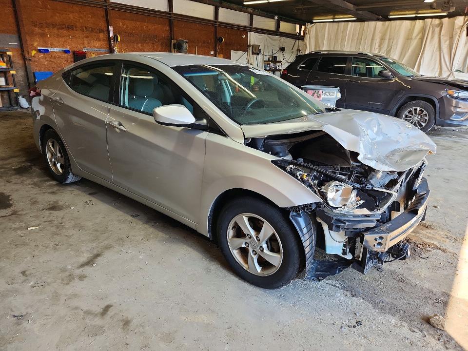 2015 Hyundai VIN 5NPDH4AE5FH623749 COPART salvage auction — FRONT END, PA - CERTIFICATE OF SALVAGE, sold $250 on 2026-07-02 (photo 4)