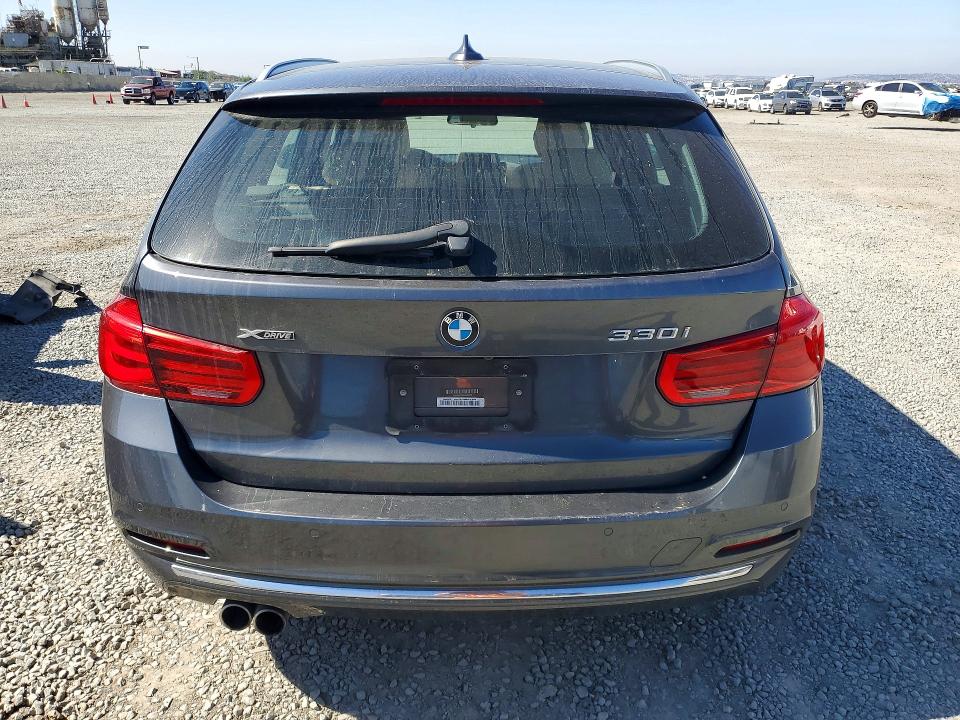 2019 BMW 3 series VIN WBA8K3C52KA484009 COPART salvage auction — FRONT END, Ca - Salvage Certificate, sold $5,200 on 2026-07-24 (photo 6)