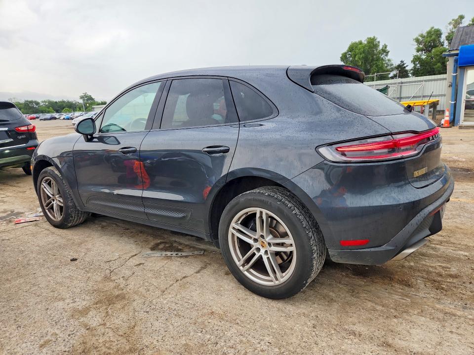 2022 Porsche Macan VIN WP1AA2A5XNLB04958 COPART salvage auction — HAIL, Ks - Cert Of Title-Salvage, sold $24,000 on 2026-09-21 (photo 2)