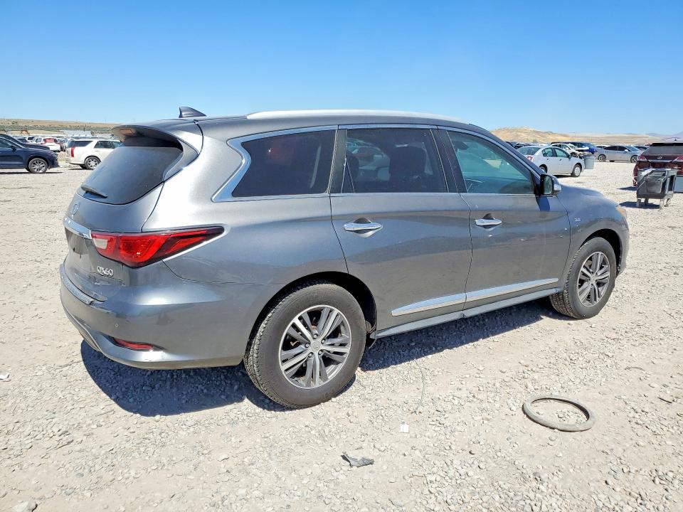 2017 Infiniti Qx60 VIN 5N1DL0MM6HC516309 COPART salvage auction — MINOR DENT/SCRATCHES, Ut - Certificate Of Title, sold $1,700 on 2026-07-02 (photo 3)