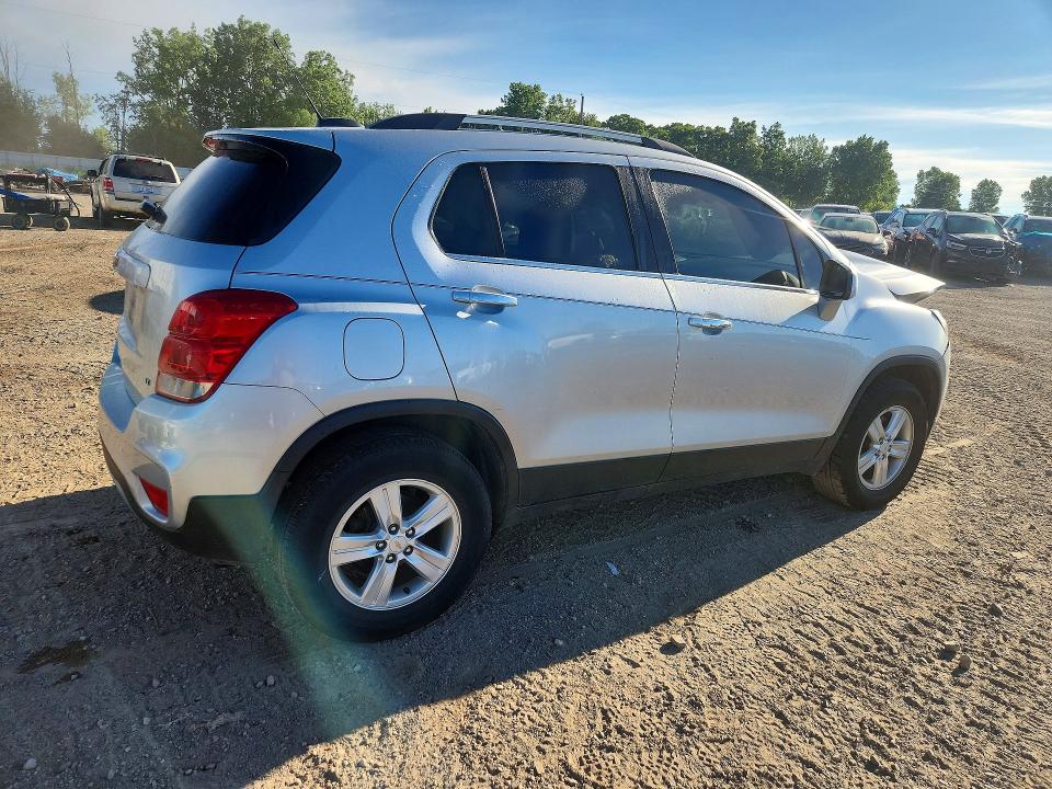 2017 Chevrolet Trax VIN KL7CJPSB0HB157168 COPART salvage auction — FRONT END, Mi - Certificate Of Title, sold $1,000 on 2026-07-08 (photo 3)