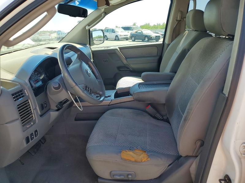 2006 Nissan Armada VIN 5N1AA08A46N702070 COPART salvage auction — FRONT END, Ca - Salvage Certificate, sold $575 on 2026-07-09 (photo 7)