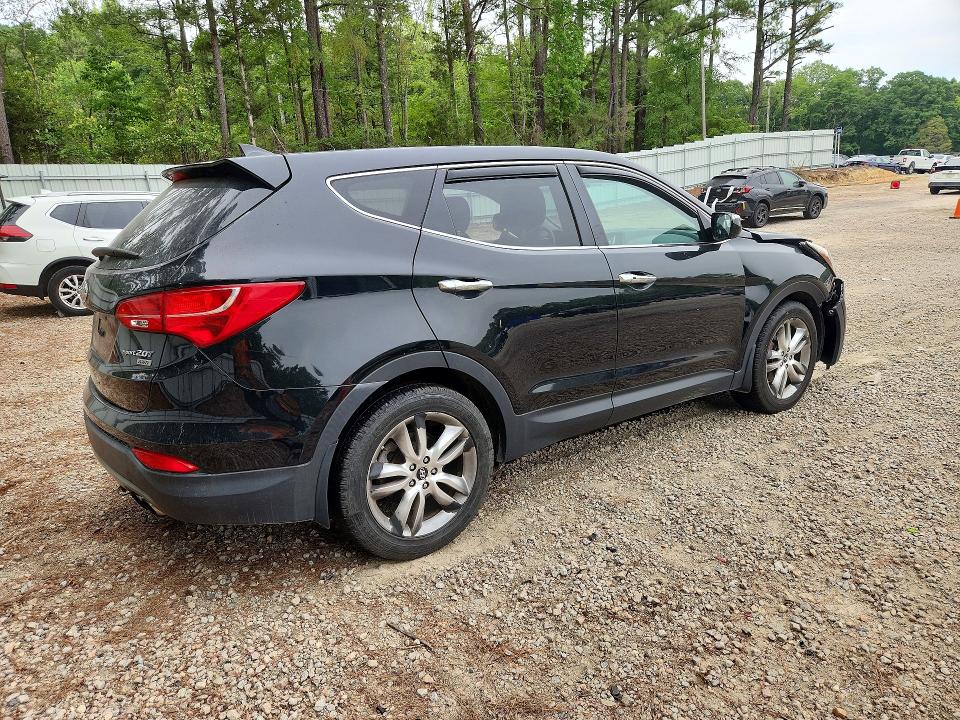 2013 Hyundai Santa fe VIN 5XYZWDLA1DG027063 COPART salvage auction — FRONT END, Nc - Salvage Certificate Of Title, sold $275 on 2026-07-31 (photo 3)