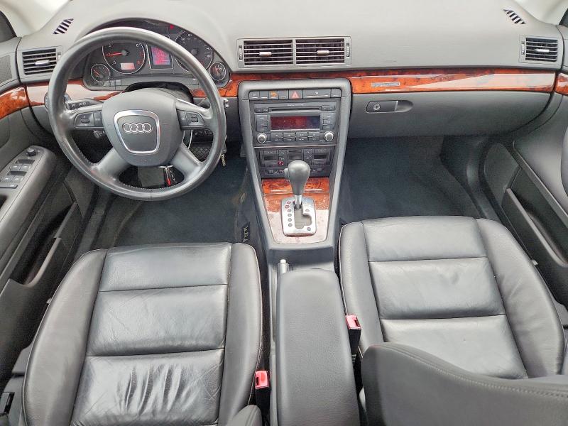 2007 Audi A4 VIN WAUDF78E37A058081 COPART salvage auction — HAIL, Wi - Junked Vehicle Bill Of Sale, sold $300 on 2026-07-14 (photo 8)