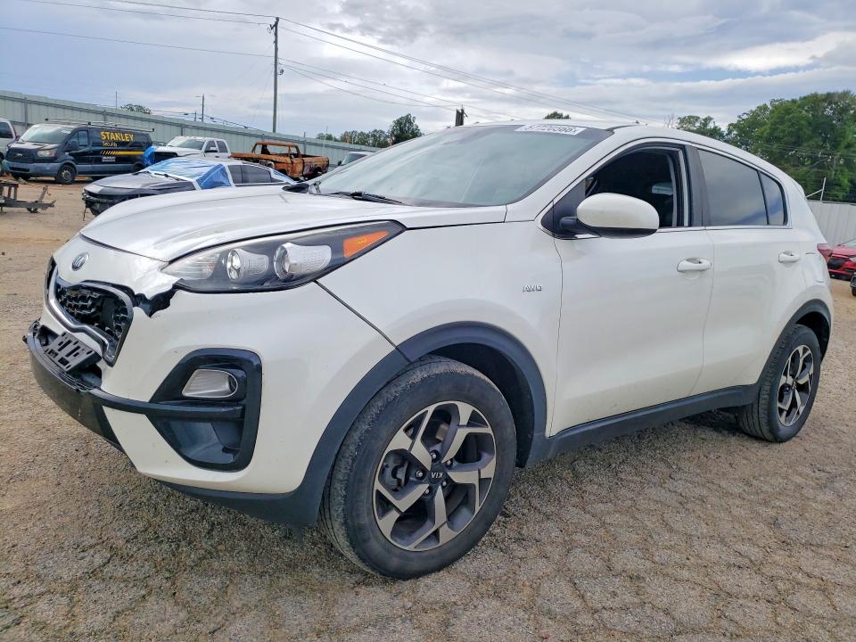 2021 Kia Sportage VIN KNDPMCAC3M7938536 COPART salvage auction — FRONT END, Salvage Title, sold $4,400 on 2026-07-17 (photo 1)