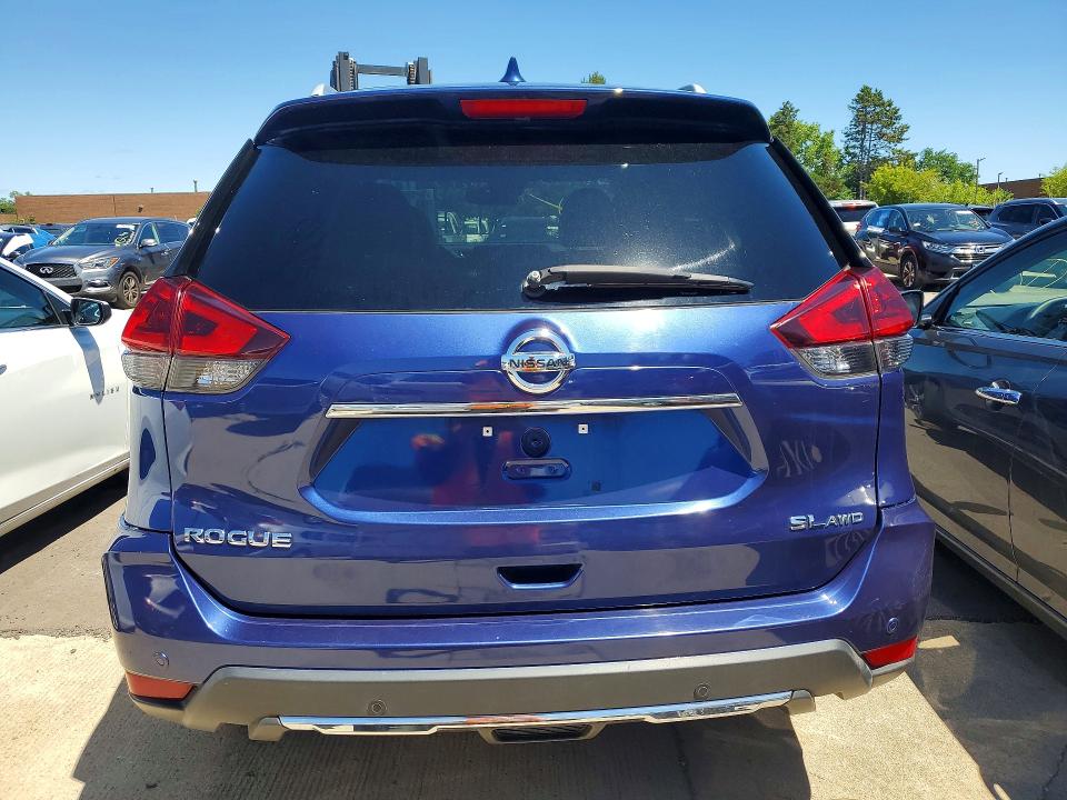 2019 Nissan Rogue VIN 5N1AT2MV7KC746357 COPART salvage auction — FRONT END, Il - Certificate Of Title, sold $2,591 on 2026-07-03 (photo 6)