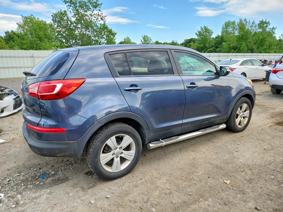 2013 Kia Sportage VIN KNDPB3A29D7433002 COPART salvage auction — FRONT END, Ma - Cert Of Title-Reconstrctd Coll, sold $400 on 2026-07-29 (photo 3)