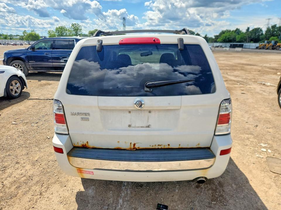 2009 Mercury Mariner VIN 4M2CU87G19KJ07203 COPART salvage auction — REAR END, Il - Salvage Certificate, sold $250 on 2026-07-28 (photo 6)