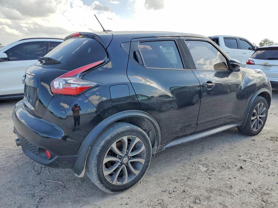 2017 Nissan Juke VIN JN8AF5MRXHT704665 COPART salvage auction — REAR END, Tx - Salvage Vehicle Title, sold $1,750 on 2026-07-31 (photo 3)