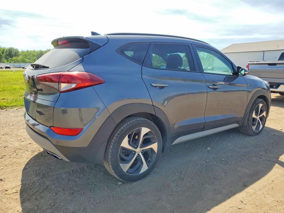 2018 Hyundai Tucson VIN KM8J33A28JU801066 COPART salvage auction — HAIL, Oh - Cert Of Title-Salvage, sold $2,850 on 2026-07-09 (photo 3)