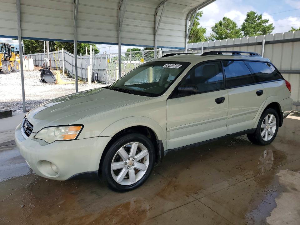 2007 Subaru Outback VIN 4S4BP61C777331607 COPART salvage auction — HAIL, Ar - Certificate Of Title, sold $275 on 2026-07-02 (photo 1)
