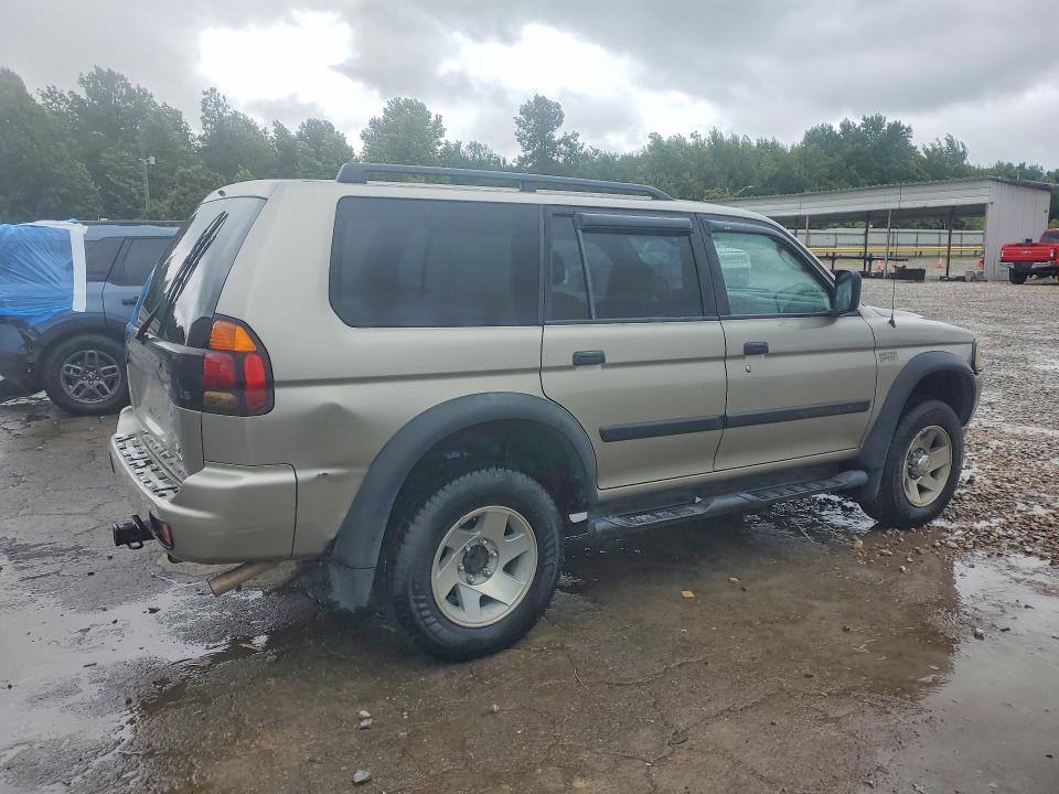 2002 Mitsubishi Montero VIN JA4LS21H72J031132 COPART salvage auction — FRONT END, TN - SALVAGE CERTIFICATE (P), sold $750 on 2026-07-16 (photo 3)
