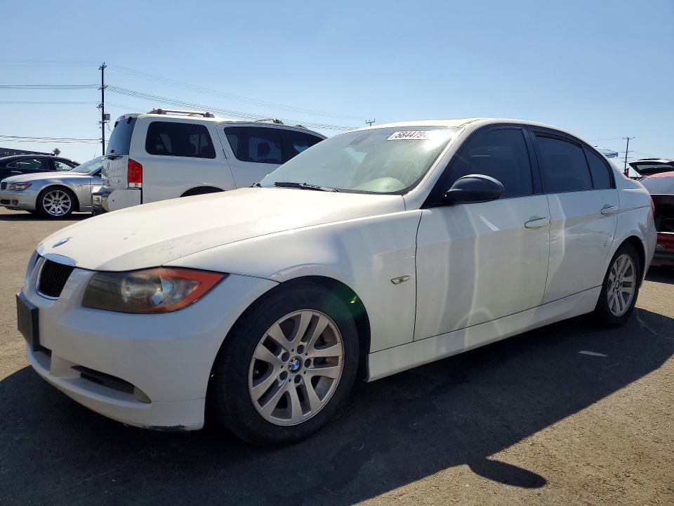2006 BMW 3 series VIN WBAVB13526KX33514 COPART salvage auction — MINOR DENT/SCRATCHES, Ca - Dis/Dlr/Exp Only Clean Title, sold $500 on 2026-07-06 (photo 1)
