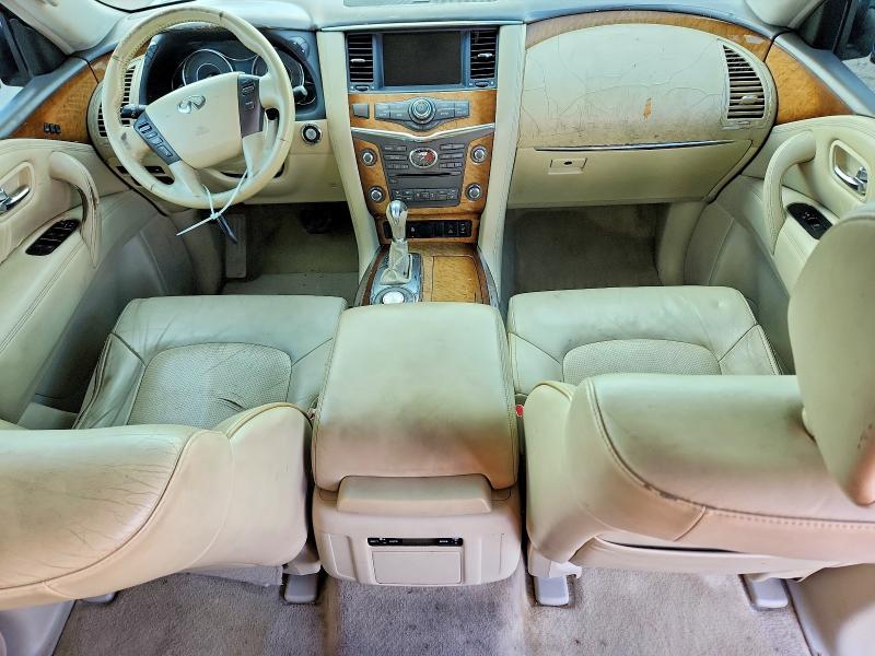 2011 Infiniti Qx56 VIN JN8AZ2ND9B9700748 COPART salvage auction — MISSING/ALTERED VIN, Fl - Cert Of Title-Rebuilt, sold $675 on 2026-07-22 (photo 8)