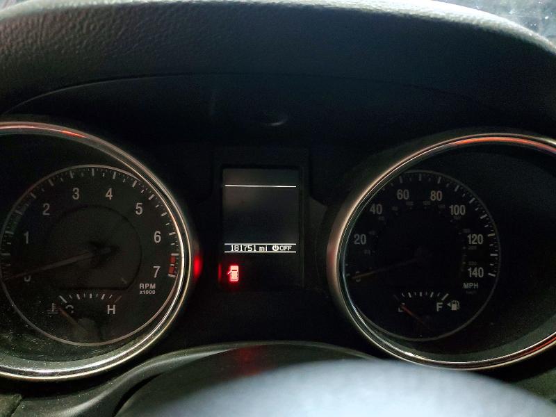 2011 Jeep Cherokee VIN 1J4RR4GG3BC523290 COPART salvage auction — FRONT END, Ny - Mv-907A Salvage Certificate, sold $650 on 2026-07-06 (photo 9)