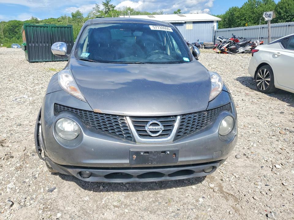 2013 Nissan Juke VIN JN8AF5MV6DT215302 COPART salvage auction — FRONT END, Ma - Cert Of Title-Reconstrctd Coll, sold $450 on 2026-07-22 (photo 5)