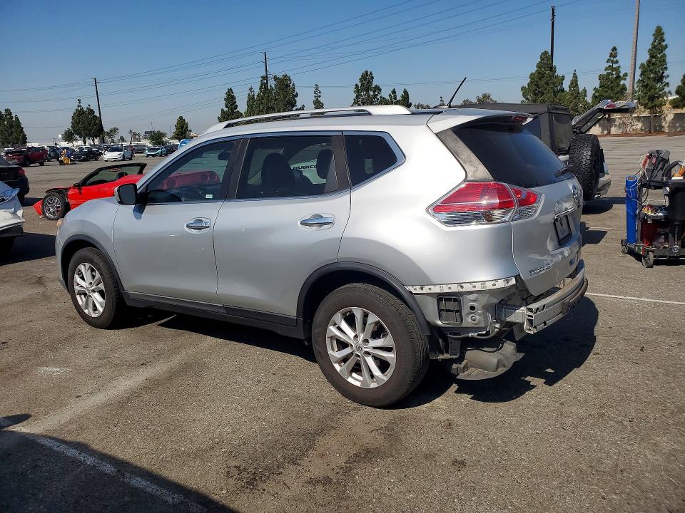 2015 Nissan Rogue VIN KNMAT2MT3FP527106 COPART salvage auction — REAR END, CA - SALVAGE CERTIFICATE, sold $1,250 on 2026-07-28 (photo 2)