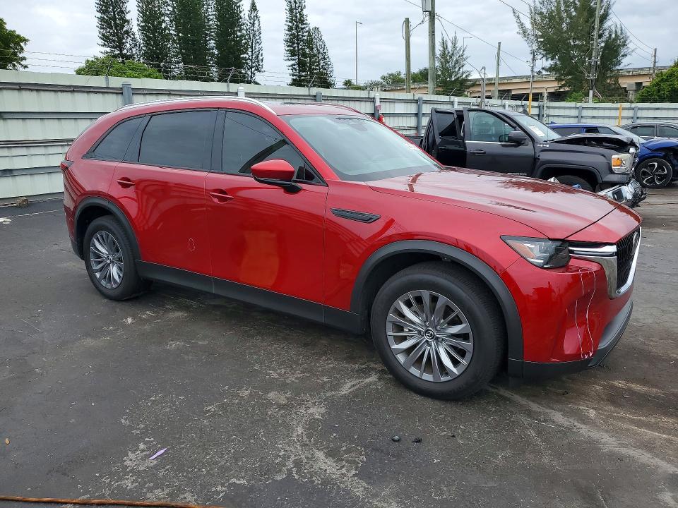 2024 Mazda Cx-90 VIN JM3KKCHD8R1142574 COPART salvage auction — SIDE, Fl - Certificate Of Destruction, sold $200 on 2026-07-22 (photo 4)